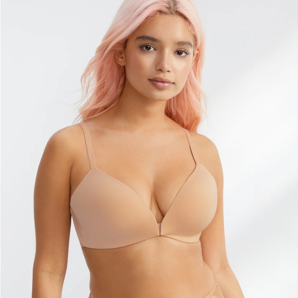 Bare The Wire-Free Front-Close Bra